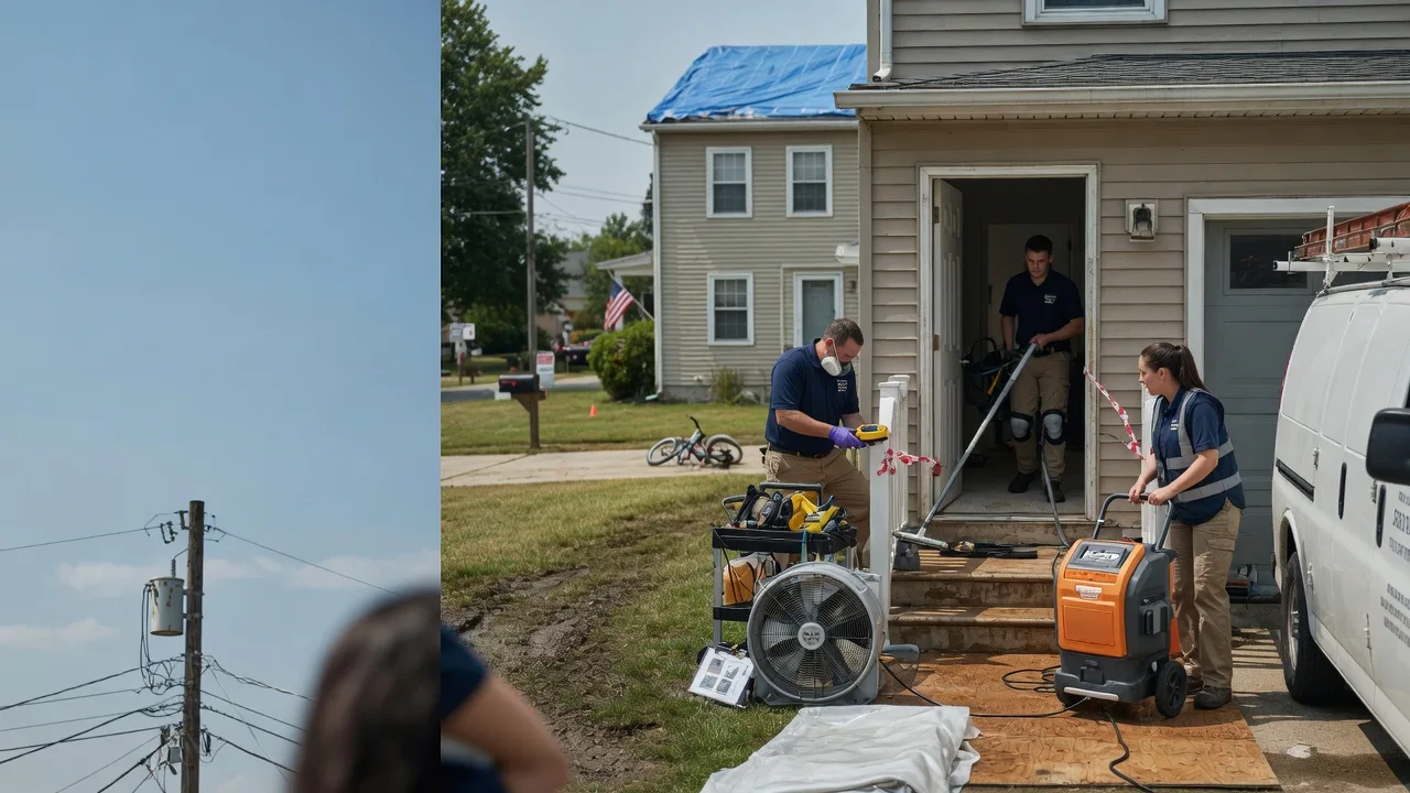 Water Damage Repair in Caledonia, OH near me